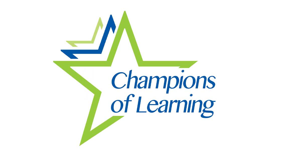 Champions of learning logo