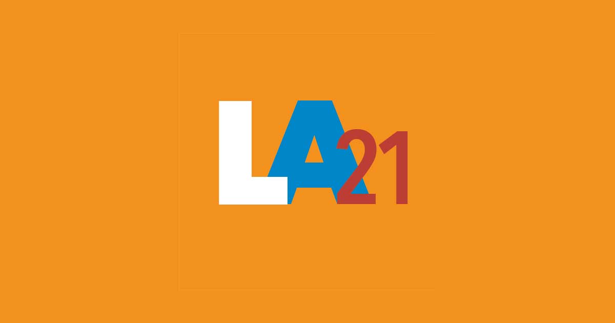 LA 21 logo